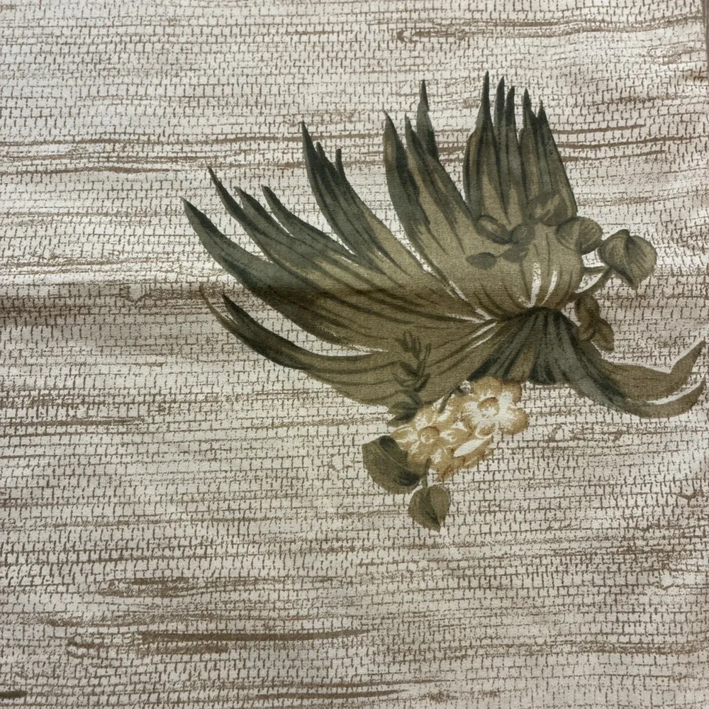 Vintage Dan River Pillowcase (2) King Floral Made in USA No Iron Percale 19.5x40